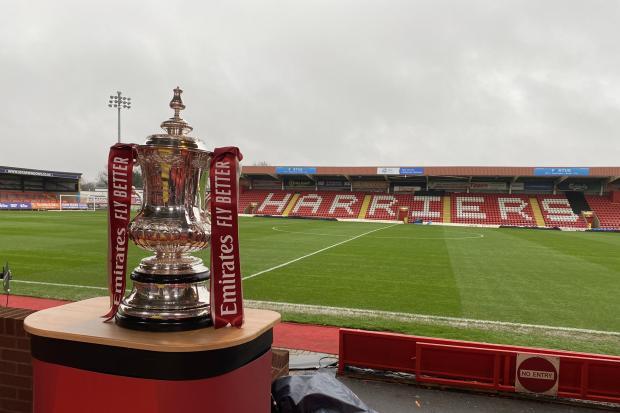 FA Cup: Kidderminster Harriers v Reading