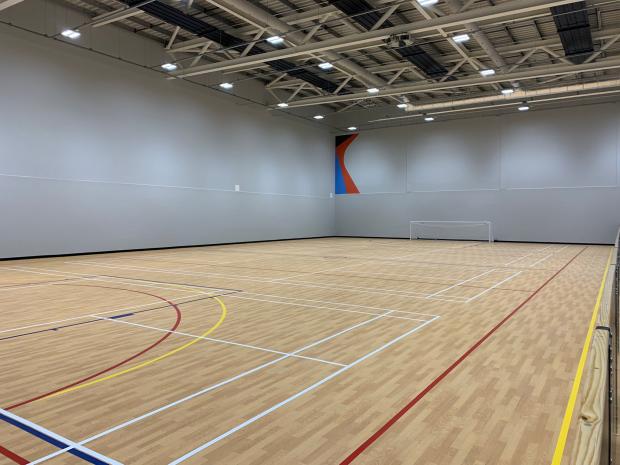Stourbridge News: Sports Hall.
