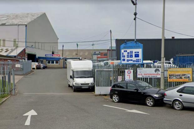The Wallows Industrial Estate where First Components was based