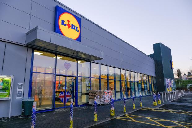 The new Lidl at Merry Hill Retail Park. Image: Lidl.