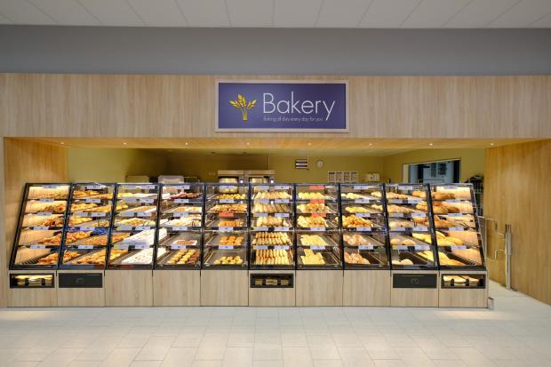 Stourbridge News: The new supermarket includes an in-store bakery.