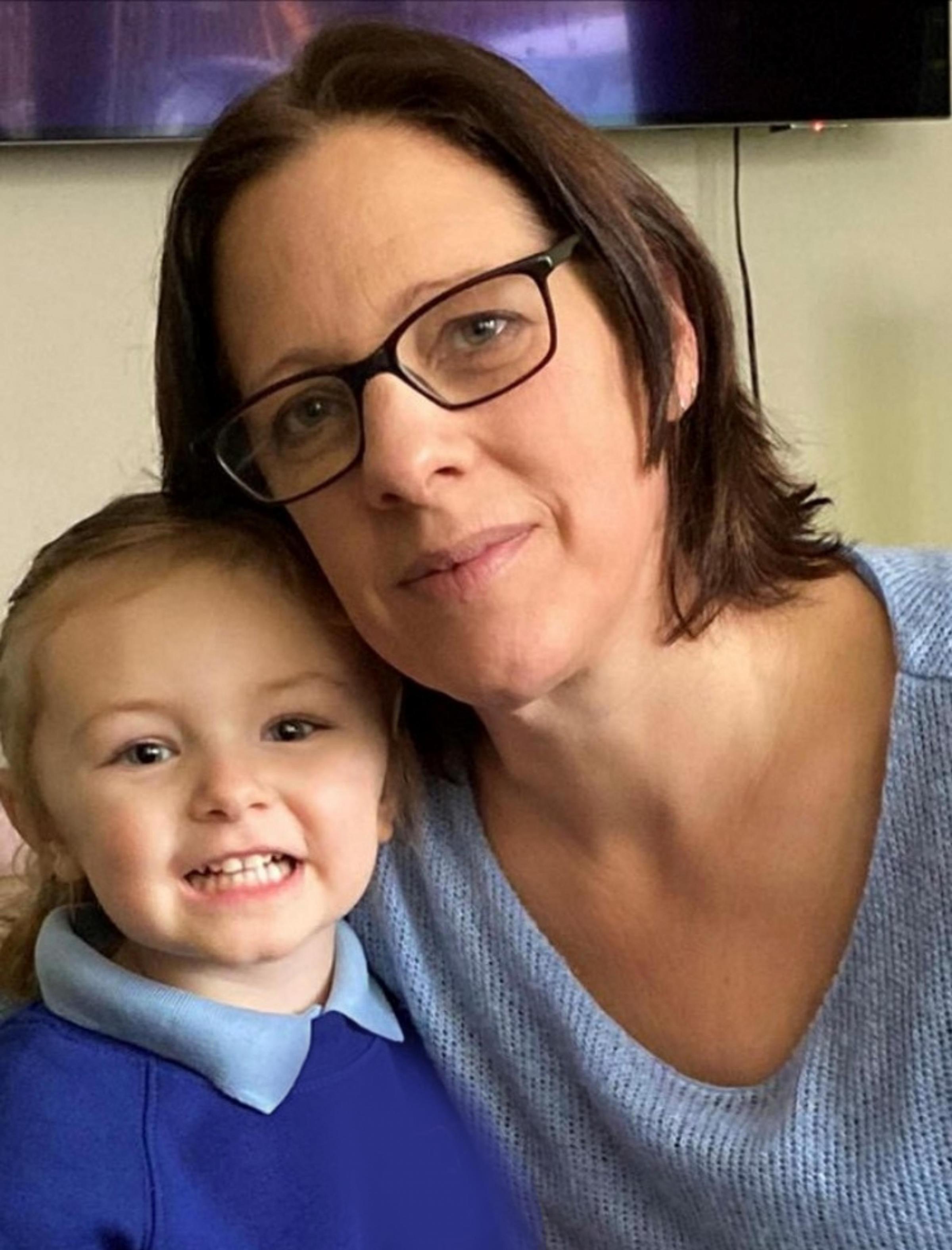 Care professional Louise Kilford, of Home Instead Stourbridge, pictured with her daughter