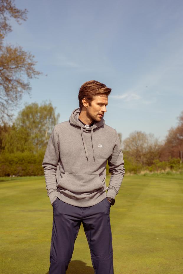 Stourbridge News: Calvin Klein Columbia Tech Hoodie Midlayer. Credit: American Golf