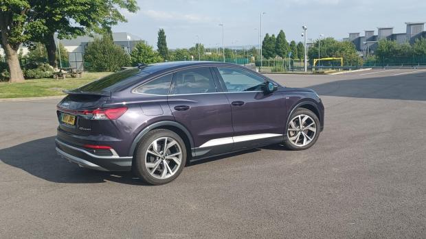 Stourbridge News: The car has an elegant side profile 