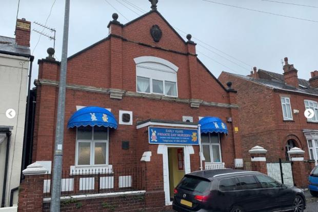 The former Early Years Day Nursery in Brierley Hill. Pic - Bond Wolfe Auctions