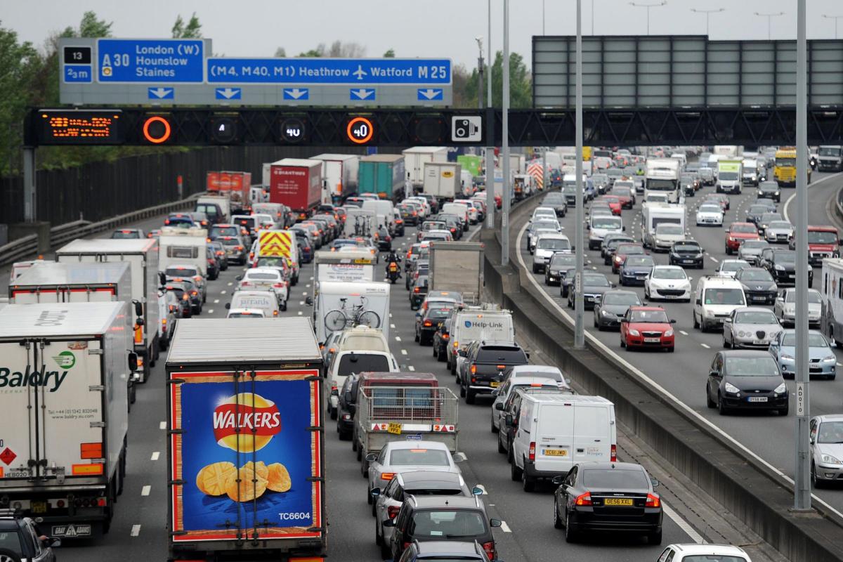 Traffic jams are expected amid protest over rising fuel prices (Andrew Matthews/PA)