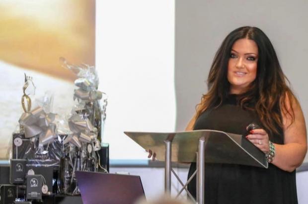 Stourbridge News: Lisa Davies at the launch event for her Levant Perfume range