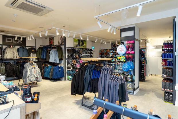 Stourbridge News: Inside the new Trespass store located on the lower mall near JD Sports and Footlocker.