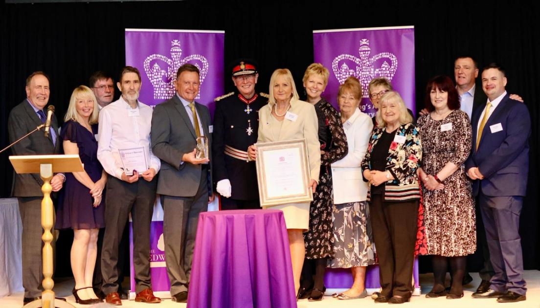 Royal King’s Award presented to Kinver community centre 