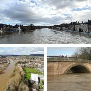 SAB Photography (@sabphotos69) has captured dramatic images of the rising flood waters at Bewdley