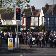 Remembrance Day parade in Kingswinford - Joey Noble