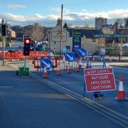 Severn Trent is installing a new water main connection for the Titan Wharf development at the junction of Old Wharf Road and the A491