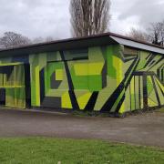 The transformed old changing rooms in Swan Pool Park