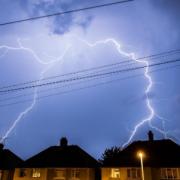 Thunderstorms are predicted for Stourbridge
