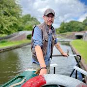 Robbie Cumming host of Canal Boat Diaries