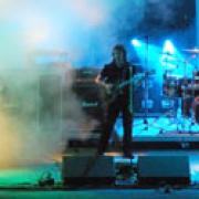 Steve Hackett in action with his band