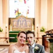 Gemma and Robbie Eves on their wedding day. Pic courtesy of Samantha Jayne Photography