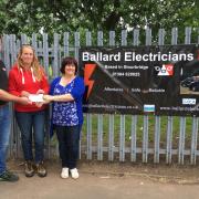 Pedmore-based Ballard Electricians have donated £200 to Gig Mill Primary School to purchase new outdoor equipment