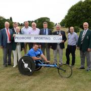 Pedmore Sporting Club funds new racing wheelchair
