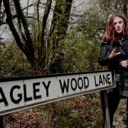 Jayne Harris in Hagley Wood Lane close to where Bella's body was found