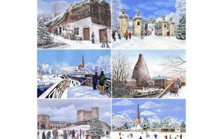 The Black Country themed Christmas cards in aid of Mary Stevens Hospice