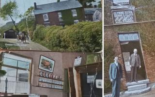 Historic postcards of The Crooked House at Himley unearthed