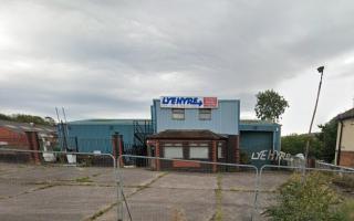 The shabby former Lye Hire building on Thorns Road Quarry Bank which is now a gym. Picture Google
