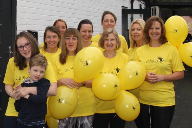 The rugby mums are set to run for Sunfield.