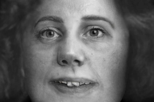 The face of Bella? Prof Caroline Wilkinson and Sarah Shrimpton from Face Lab / Liverpool John Moores University created a digital image of what Bella may have looked like using images of her skeletal remains. Pic courtesy of Pete Merrill / APS Books